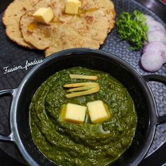A picture of Sarson da saag.