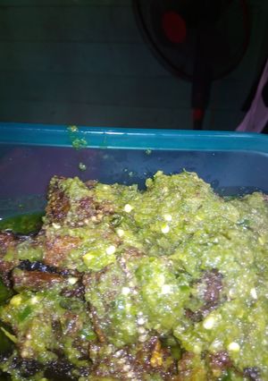 Foto resep Belut cabe ijo (Baluik lado ijau)