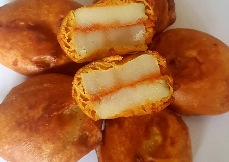 Garlic Chutney Potato Fritters, Lasania Batata Bhajiya, #Tech2