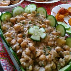 A picture of Instant Chana Chaat.