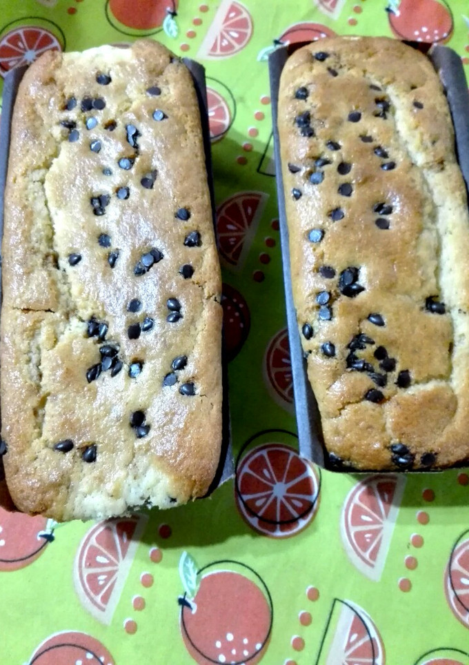 Una foto de Budín con chip de chocolates, fácil y económico