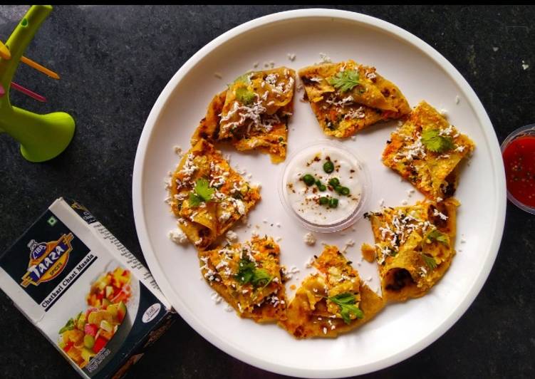 Simple Way to Prepare Ultimate Paneer carrot paratha