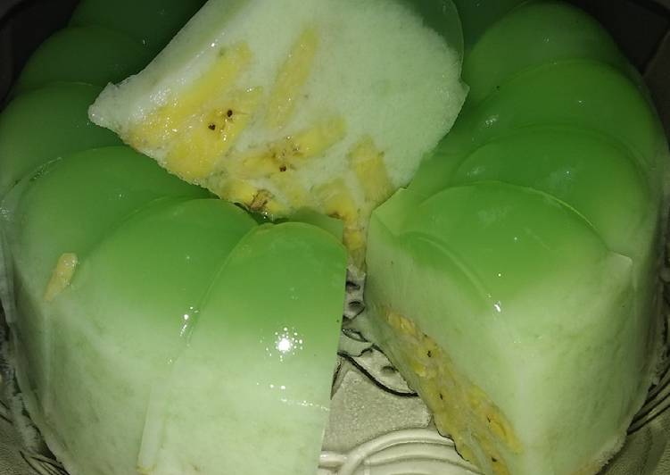Puding Susu Pisang