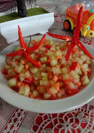 Foto resep 64. Judul : Acar Kulit Semangka