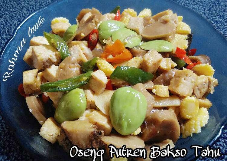 Oseng Putren Bakso Tahu