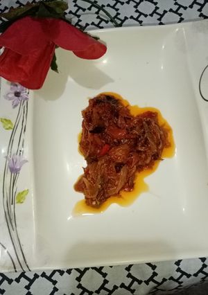 A picture of Timmatar ki bhoni chutney.