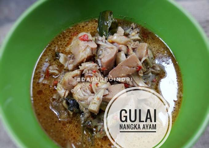 Anti Ribet, Memasak Gulai Nangka Ayam Bahan Sederhana