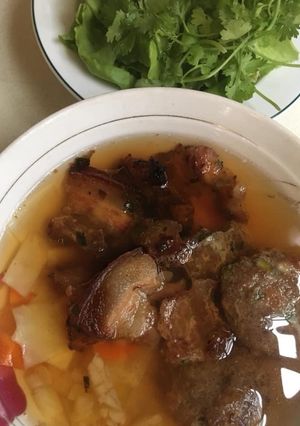 A picture of Delicious Hanoi-Style Bún Chả – You Have to Try It!.