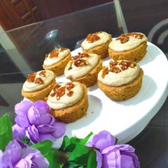 A picture of COFFEE CARAMEL CUPCAKES!.