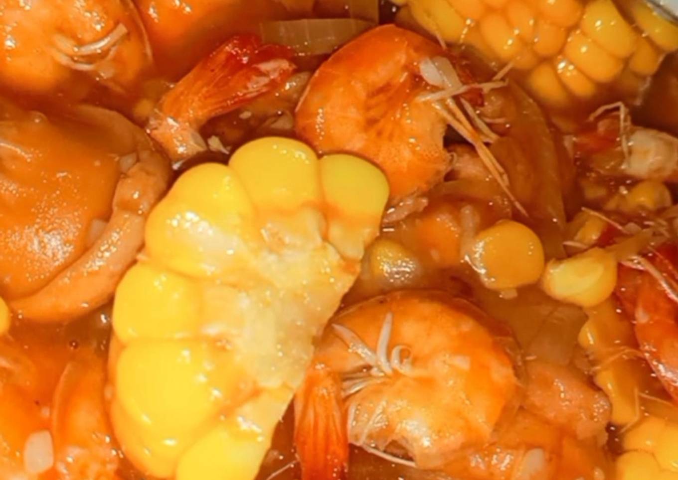 Udang Asam Manis Pedas