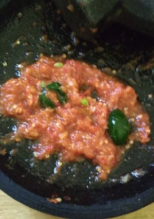 Foto resep Sambal Jeruk Purut