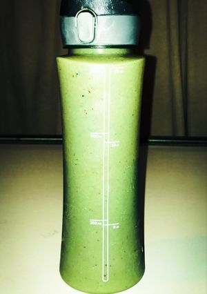 A picture of Green protein smoothie.