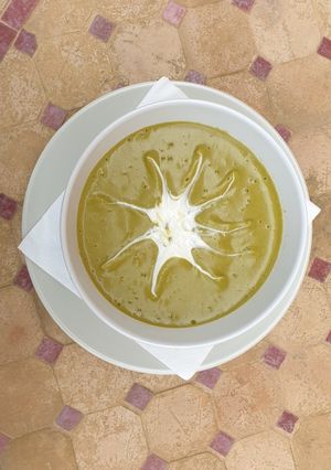 Una foto de Puré de verduras
