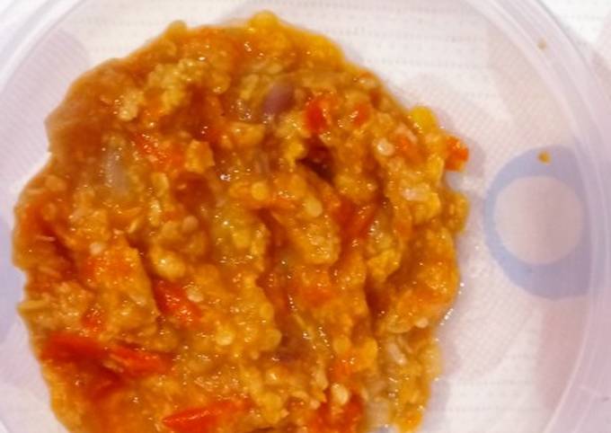 Anti Ribet, Buat Sambal bawang Kencur Yang Sederhana