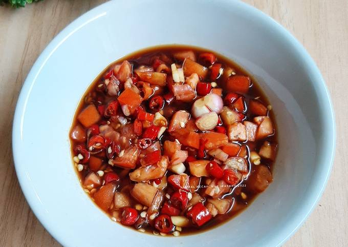 Resep Sambal Kecap Pedas Resep Sambal Kecap Pedas