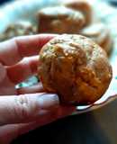 Muffins de manzana con miel y canela