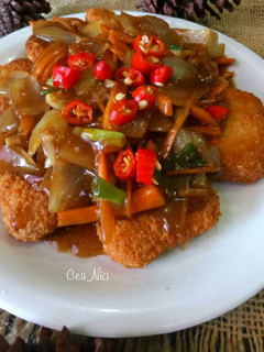 Foto resep Nugget Siram Saus Tiram