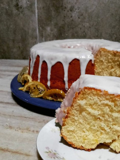 Una foto de Torta de limón