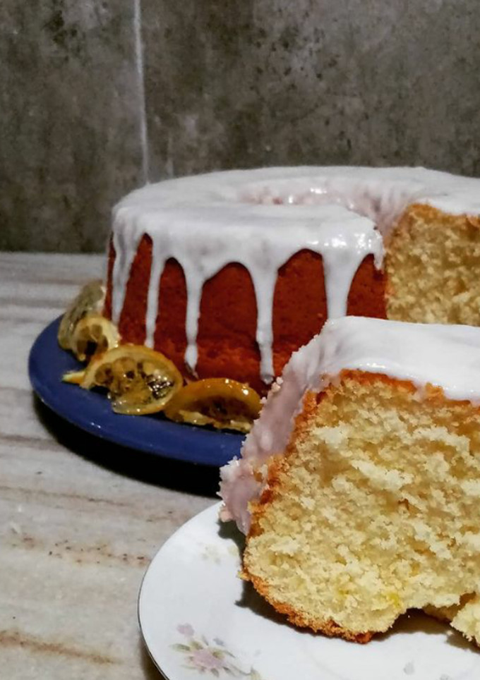 Una foto de Torta de limón