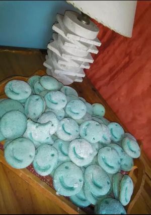 Una foto de Galletas de limón sin huevo!!!💖💖