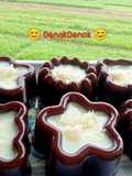 Puding cokelat vla keju