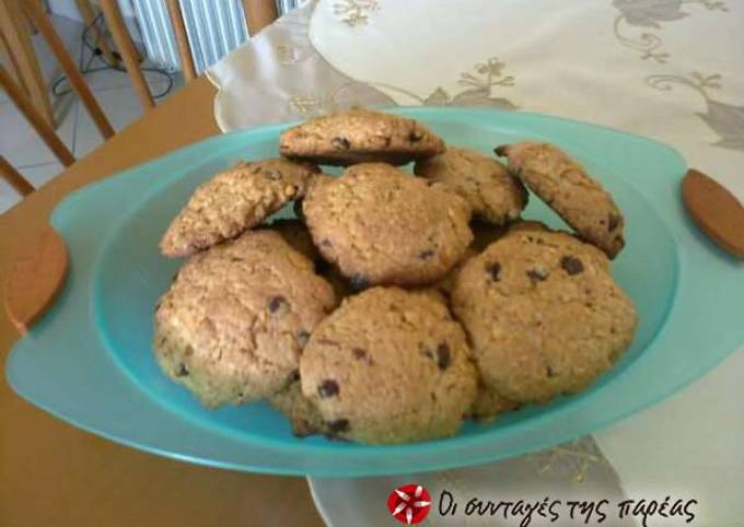 κύρια φωτογραφία συνταγής Cookies με κουάκερ ινδοκάρυδο και ξηρούς καρπούς