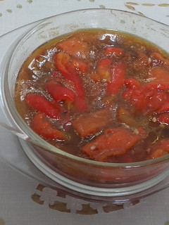 Una foto de Ensalada de pimientos asados