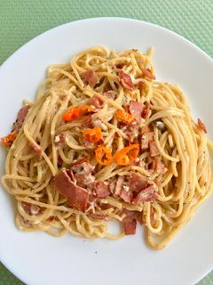 Foto resep Spaghetti carbonara