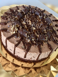 Foto principal de Cheesecake de barquillos y chocolate