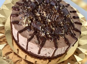 Foto principal de Cheesecake de barquillos y chocolate
