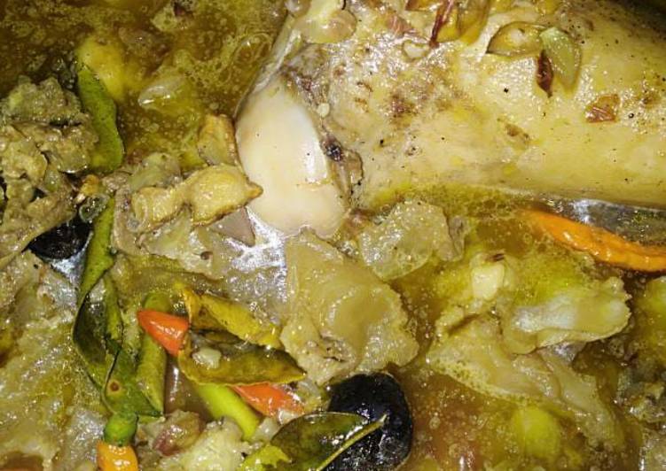 Rawon kikil syantik