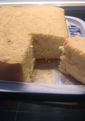 Una foto de Bizcocho súper esponjoso de naranja