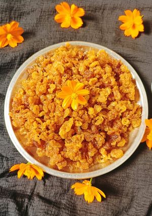 मीठी बूंदी (Meethi boondi recipe in hindi) रेसिपी मुख्य फोटो