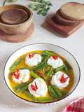 Gulai Kacang Panjang Putih Telur