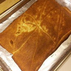 A picture of Bacon Cheddar Crescent Grilled Cheese.