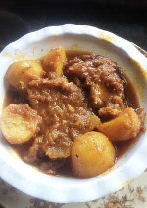 পোনা মাছের কালিয়া (pona macher kalia recipe in Bengali) রেসিপির প্রধান ছবি