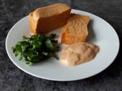 Una foto de souffle atún