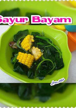 Foto resep Sayur Bayam Simple