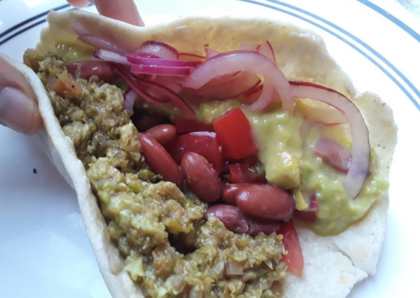 Wraps🌮veganos🥦🌮🥑