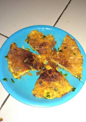 Foto resep Telur dadar Padang wortel