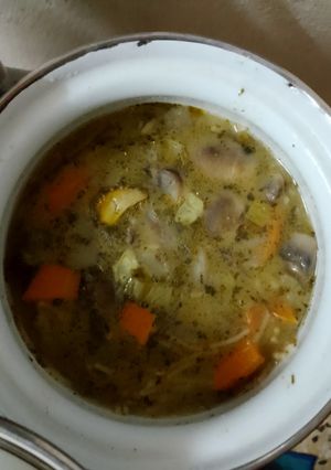 صورة لوصفة شوربة فطر