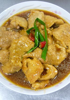 蠔油溜里肌 的食譜成品照片