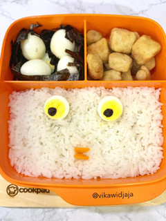 Foto resep Bento Simple Cepat Fish Popcorn