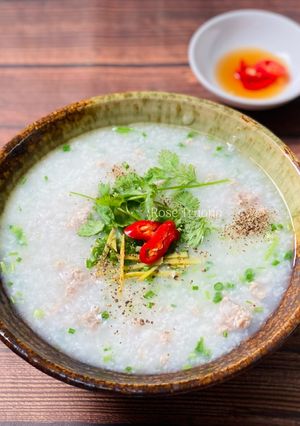 Hình của món Cháo Thịt Bằm.
