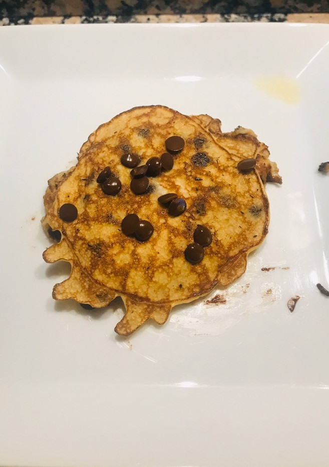 Una foto de Tortitas de plátanos saludables 🥞😋