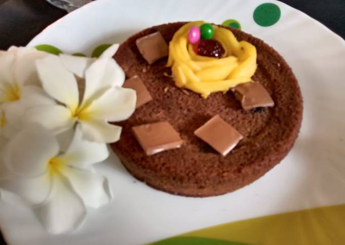 Recipe of Homemade Biscuit mango cake