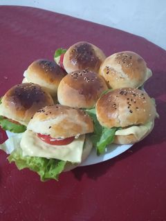 صورة لوصفة خبز البرغر 🍔🍔