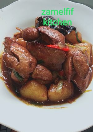 Foto resep Hati ayam kecap