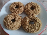 Donas de avena y almendras