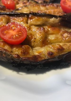 Una foto de Beren... mi mozza (rella) inspiradora(Berenjenas gratinadas)